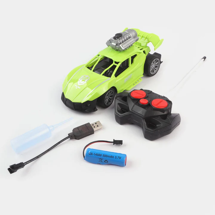 Remote Control With Spray Function Car For Kids Remote Control With Spray Function Car For Kids