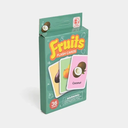 Children's Learning Fruits Flash Card