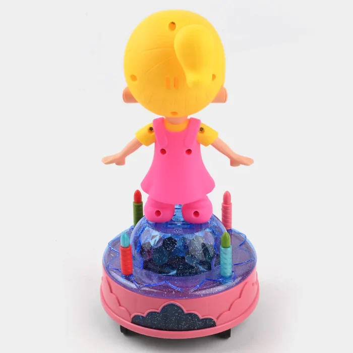 Little Electric Girl With Light & Music Toy