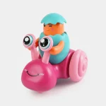 PRESS EGG & GO DINKY TOY FOR KIDS