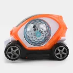 TRANSPARENT CAR WITH LIGHT & MUSIC FOR KIDS