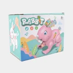 Rabbit Music/Lighting Toy For Kids | Pink