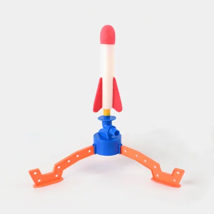 Flying Rocket With Light Toy For Kids